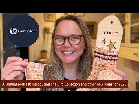 Welcome to a new year at CamijoKnit: New hand dyed Yarn Clubs. THE BIRD COLLECTION!!