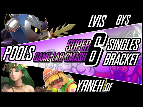 Super - Game Lab Smash #6 Lvis (Metaknight) VS Yrneh (Palutena / Min Min)
