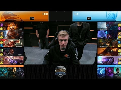 FOX vs TLA Game 3 Highlights - ECHO FOX vs TEAM LIQUID ACADEMY 2017 NALCS PROMOTION TOURNAMENT
