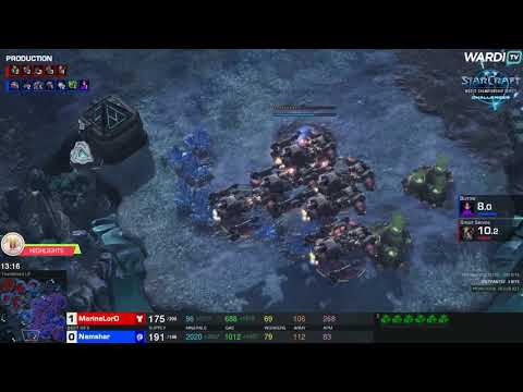 ESPORTS GAMES : StarCraft 2 BATTLECRUISER in Starcraft WCS fall 2019 MarineLorD [T] vs Namshar [Z]