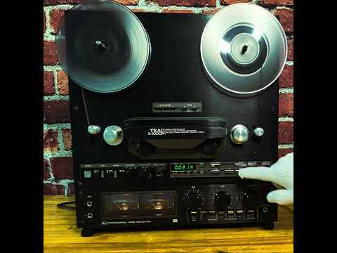 TEAC X-1000R reel to reel - [EXCELLENT!] - REFURBISHED ($310!) - nabs - takeup reel - EXTRAS! image 18