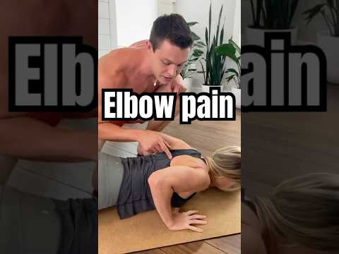 Elbow pain during push-ups? Try this! #shorts #pain
