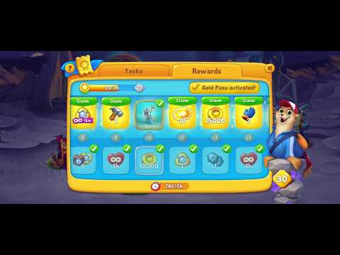 Fishdom, Buy Rp. 75k to Get Gold Pass, Get Many Rewards 🌟