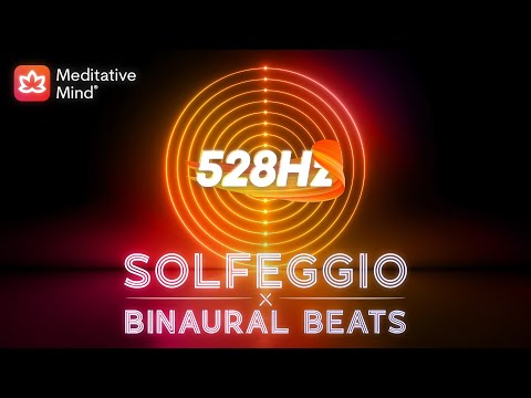 528Hz + 3Hz Delta Brain Waves 》Positive Energy Transformation 》Binaural Beats feat 528 Hz Frequency