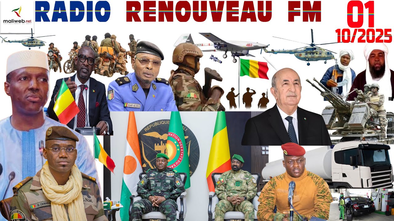 La Revue de Presse de la RADIO RENOUVEAU FM du 01 Octobre 2025