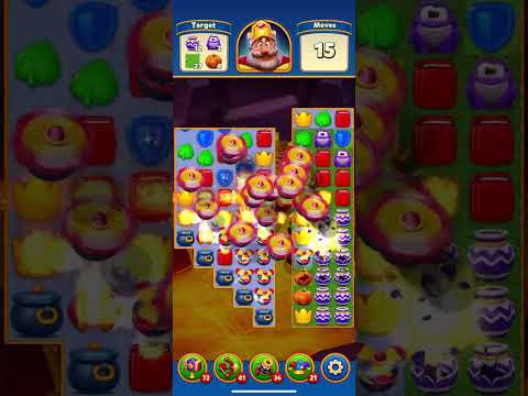 Royal Match Gameplay Leve 1586-1615