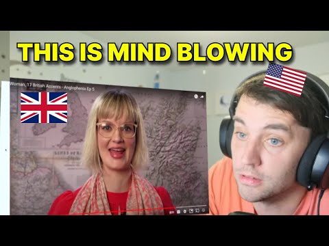 One Woman, 17 British Accents Reaction (American)