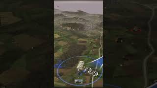 Flamethrower  tank v troops in r.u.s.e