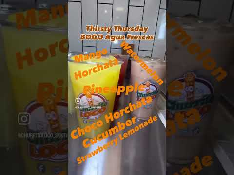 Thirsty Thursday BOGO Agua Frescas thumbnail