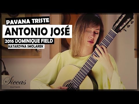 Katarzyna Smolarek plays Pavana Triste from Sonata by Antonio José on a  2016 Dominique Field