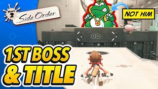 Splatoon 3: Side Order - 1st Boss & Title Sequence