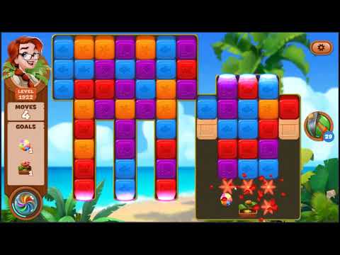 Lost Island Blast Adventure Level 1922 - NO BOOSTERS 🏝️ | SKILLGAMING ✔️