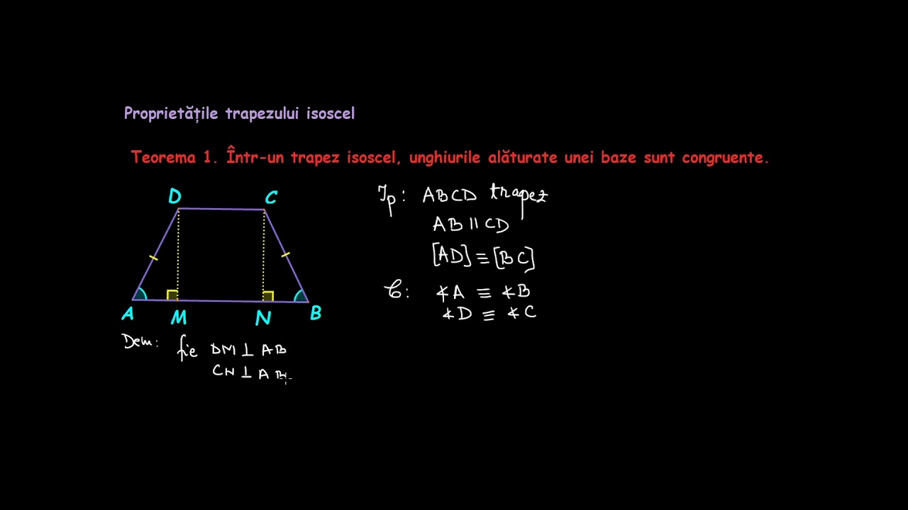 Trapezul (Teorie) | Lectii-Virtuale.ro