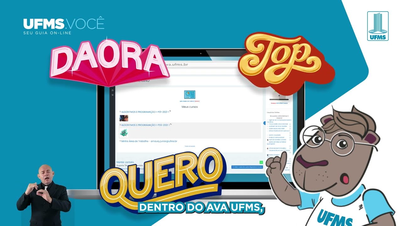 Guia on-line - AVA UFMS