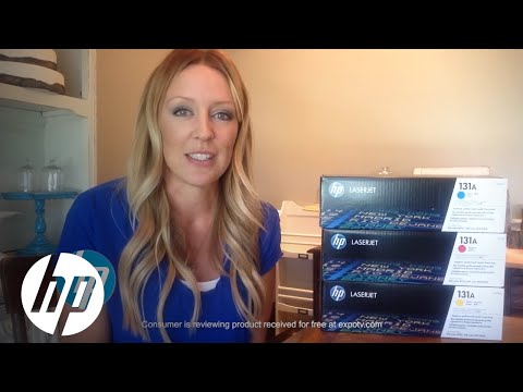 Hewlett Packard (HP) HP 203A kasetė, purpurinė video