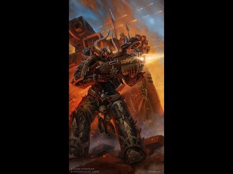 Chaos Space Marines vs Space Wolves Battle Report 1500 Points