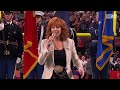 Reba McEntire sings national anthem super bowl 58