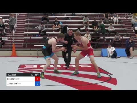 77 Kg Rr Rnd 1 - Cody Eaton, Northern Colorado Wrestling Club Vs Justin McCunn, Viking Wrestling C
