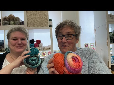 KAL Kersiny Liebe gemeinsam - Stricken Teil 1 Erklärung Nicola s Pulli / oversize Glocken Form