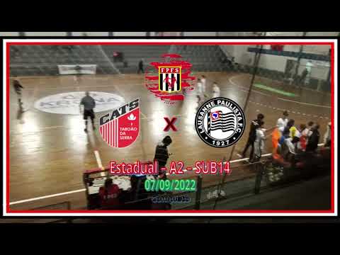 07/09/2022 - FPFS - Estadual - SUB14 - CA Taboão da Serra (CATS) x Lausanne