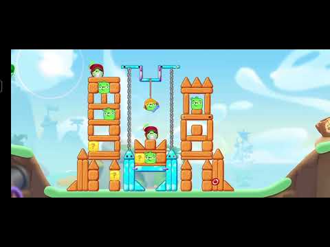 Angrybird Journey land 22  pirate island Cross Level 3681 To 3700  V#942    #nocopyright