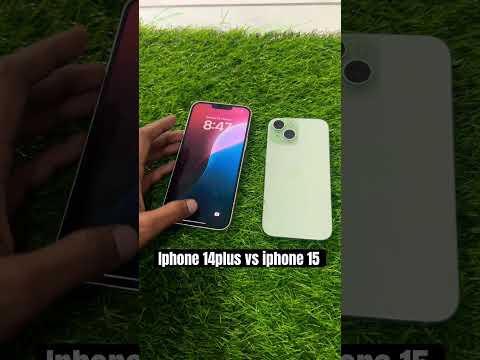 Iphone 14plus vs iphone 15 #smartphone #iphone #apple #comparison #iphonerepairing