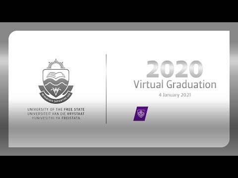 2020 UFS Virtual Graduation Ceremony: Faculty of Health Sciences