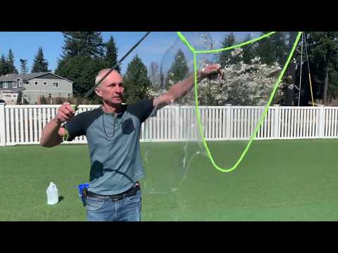 Making Giant Bubbles with Mr. Brian