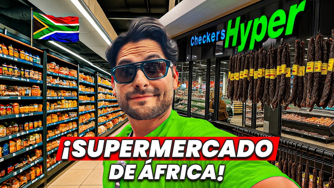 Nunca imagine un SUPERMERCADO así en AFRICA - LA OTRA CARA