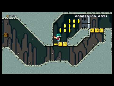 Eric's Super Mario Maker 2 Levels: Zigzag Slopes