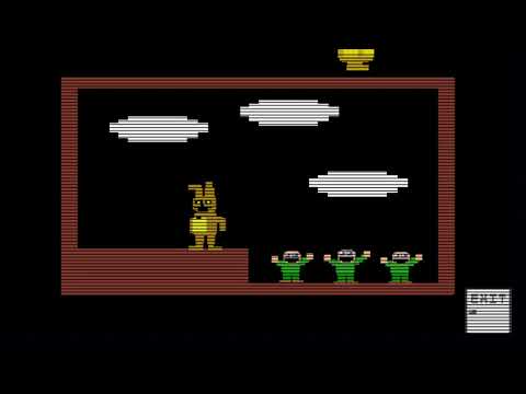 FNAF 3 Console Fredbear Eats Kid