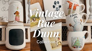 My Vintage Rae Dunn Collection #raedunn  #vintageraedunn #raedunnfinds