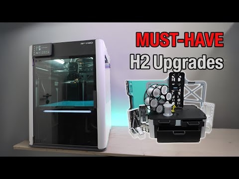 BEST UPGRADES for Bambu Lab H2C, H2D & H2S Printers