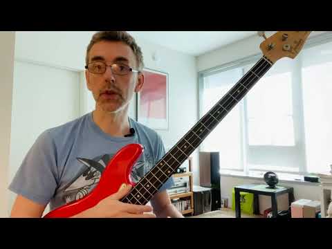 I VI II V turnaround - Mini Bass Lesson.