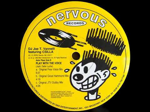 DJ Joe T. Vannelli Featuring Csilla – Play With The Voice - (Original Free Voice Mix)