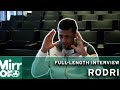Rodri EXCLUSIVE | Man City midfielder on title race, treble-winning season and more | Full interview