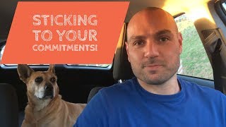 Sticking to commitments, responsibility giving life meaning, the creative process and more... [VLOG]