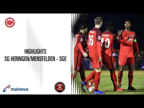 Highlights vom Testspiel SG Heringen/Mensfelden - Eintracht Frankfurt