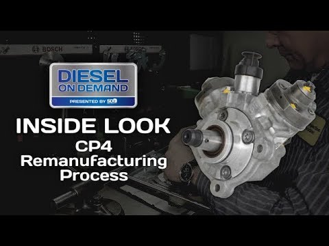 Bosch CP4 Reman Process - Diesel On Demand