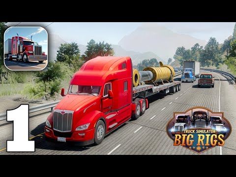 Truck Simulator Big Rigs Gameplay Walkthrough Part 1 (iOS, Android) - YouTube