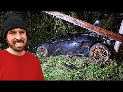 I CRASHED MY TWIN TURBO LAMBORGHINI