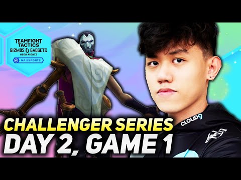 TFT SET 6.5 CHALLENGER SERIES DAY 2: TRIPLE AD CARRY THREAT!! | Teamfight Tactics Patch 12.5B