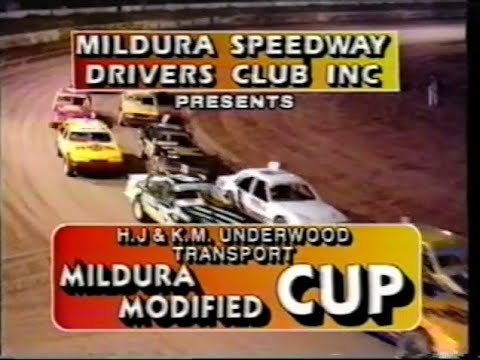 Mildura Modified Cup, Timmis Speedway 1996
