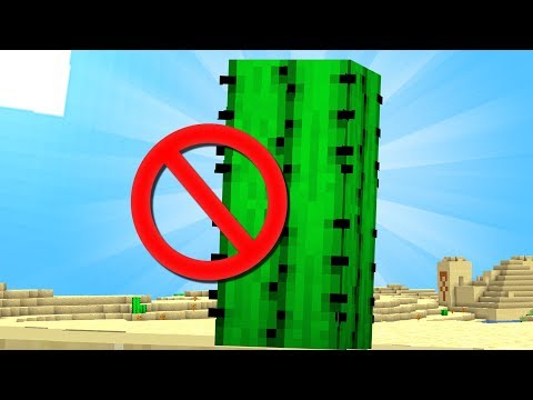 Why CACTUS is the WORST MINECRAFT BLOCK.