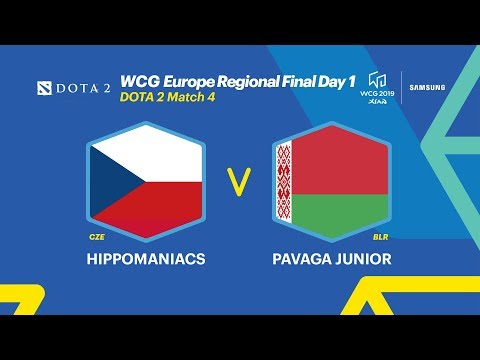 WCG 2019 Xi’an, European Regional Final - DOTA 2, 4R, Czech Rep. vs Belarus (ENG)