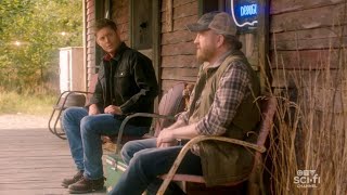 Supernatural - Bobby Welcomes Dean Into Heaven 15x20