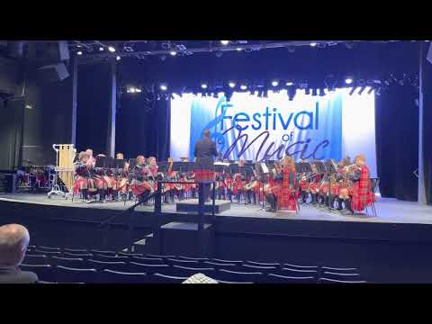 Scotland High School Symphonic Band Performs at Carowinds Festival of Music - Two British Folk Songs