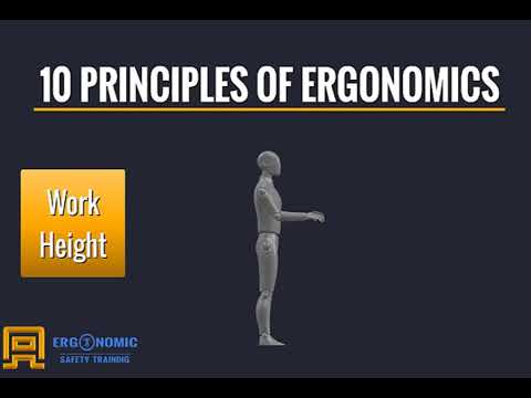 Principles of Ergonomics