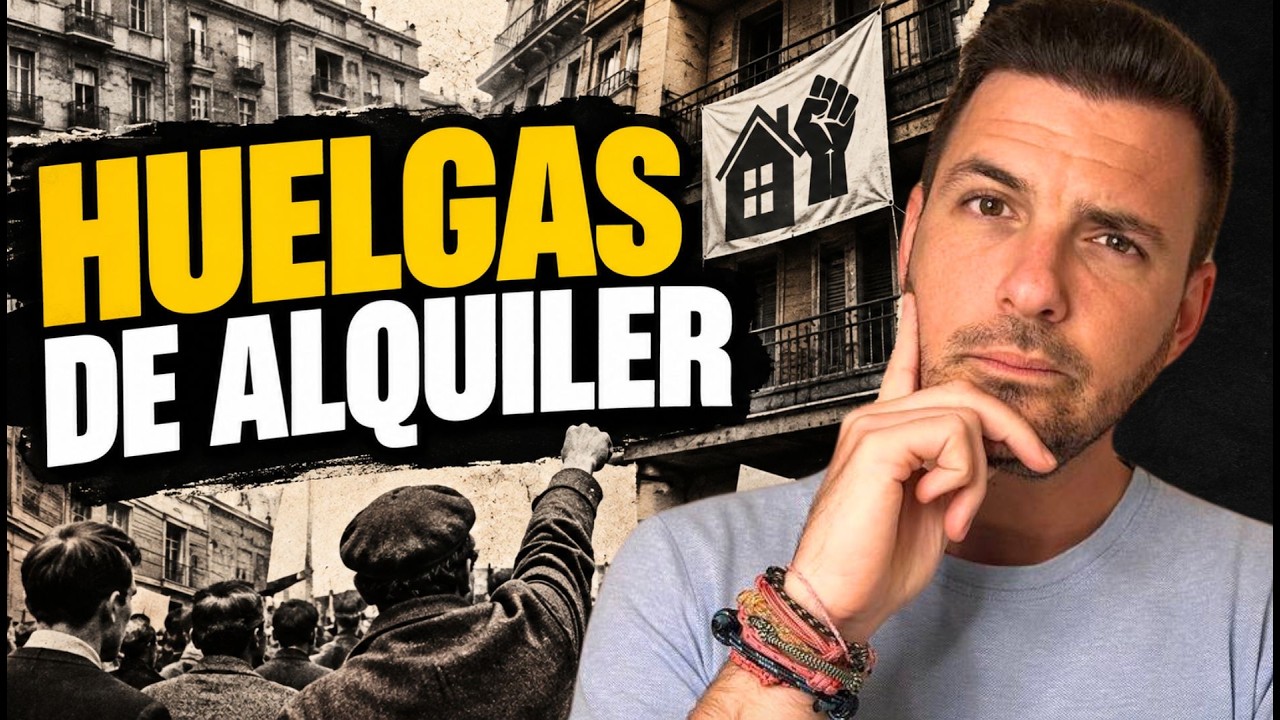 💣¿Y si todos dejamos de pagar el alquiler como protesta?💰 La historia de las HUELGAS de ALQUILER🏘️