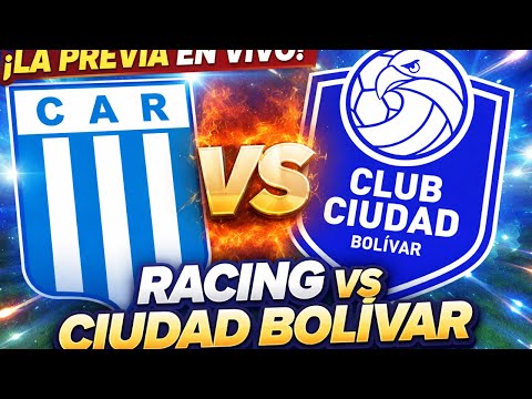 🔴EN VIVO|🔥PREVIA RACING DE CORDOBA VS CIUDAD DE BOLIVAR|FECHA 8